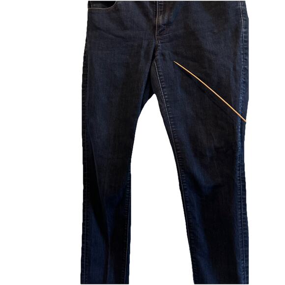 Ann Taylor LOFT Curvy Skinny Jeans Womens Blue Dark Wash Denim Low Rise W29 Sz 6 - Picture 2 of 10